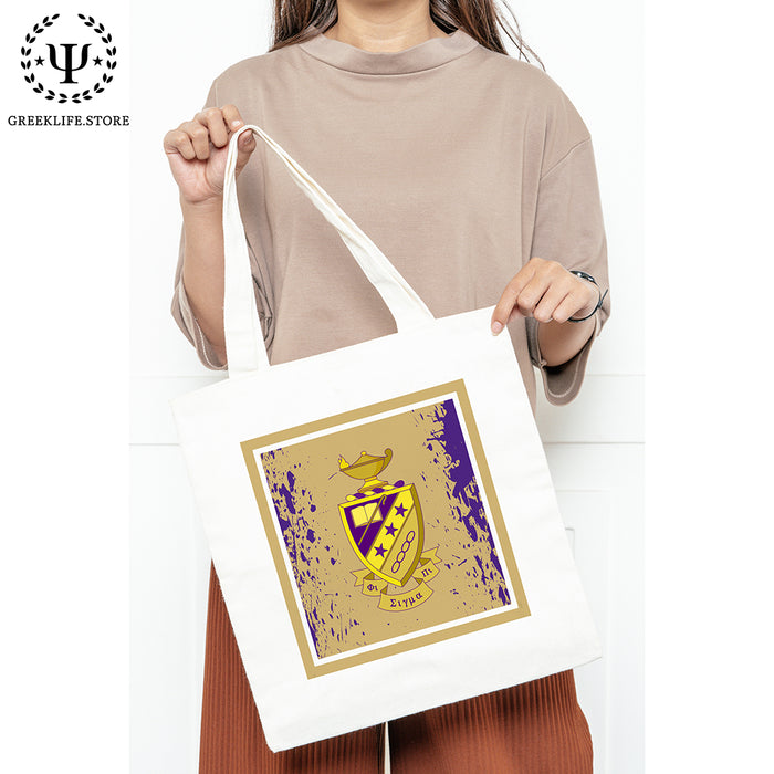 Phi Sigma Pi Canvas Tote Bag