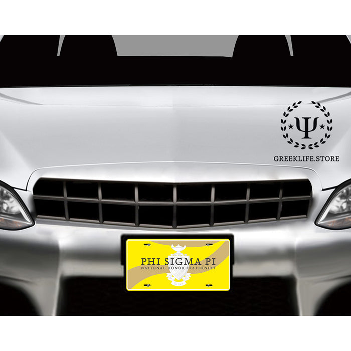 Phi Sigma Pi Decorative License Plate