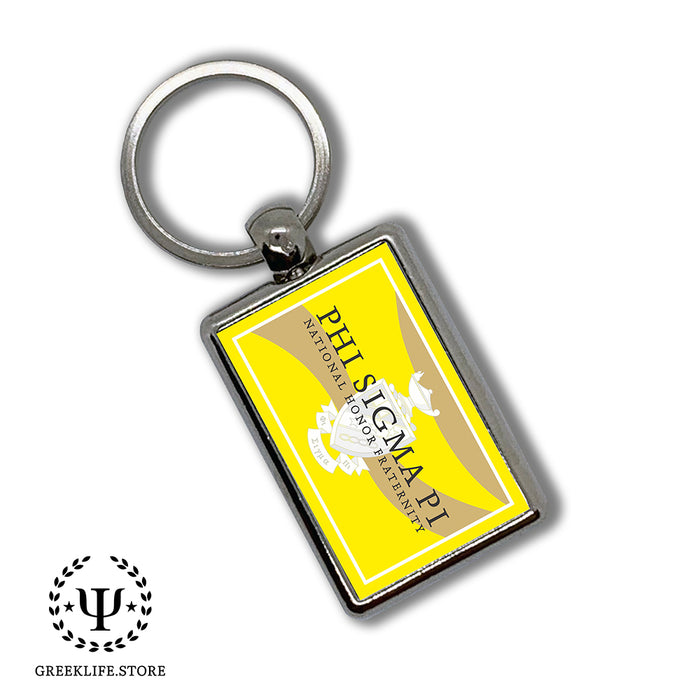 Phi Sigma Pi Keychain Rectangular