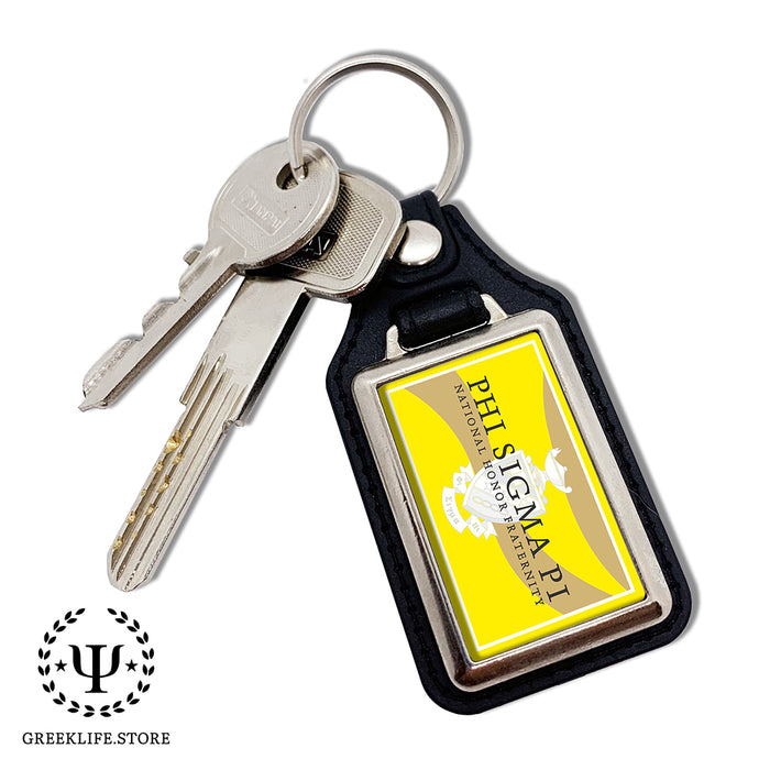 Phi Sigma Pi Keychain Rectangular