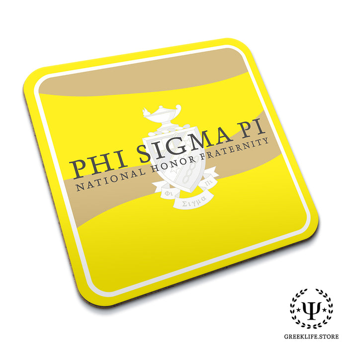 Phi Sigma Pi Beverage Coasters Square (Set of 4)