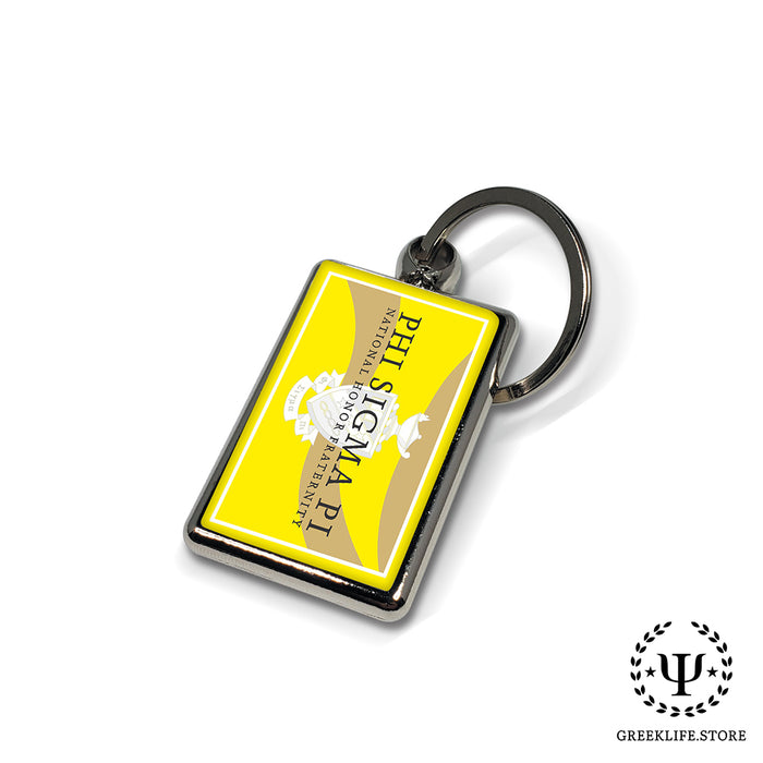 Phi Sigma Pi Keychain Rectangular