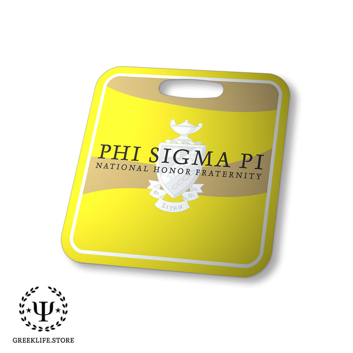 Phi Sigma Pi Luggage Bag Tag (square)