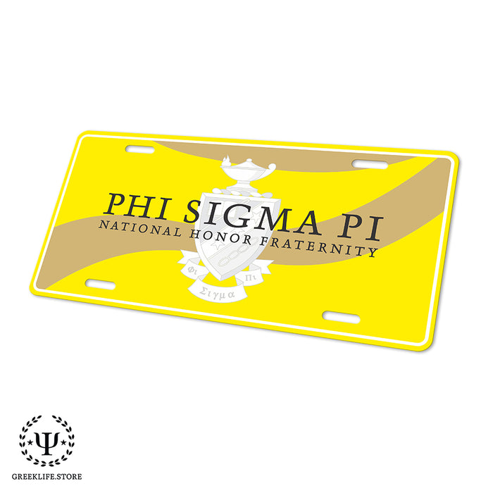 Phi Sigma Pi Decorative License Plate