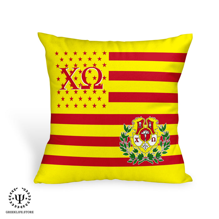 Chi Omega Pillow Case