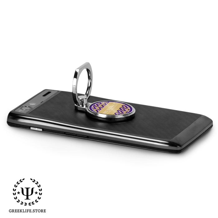 Phi Sigma Pi Ring Stand Phone Holder (round)