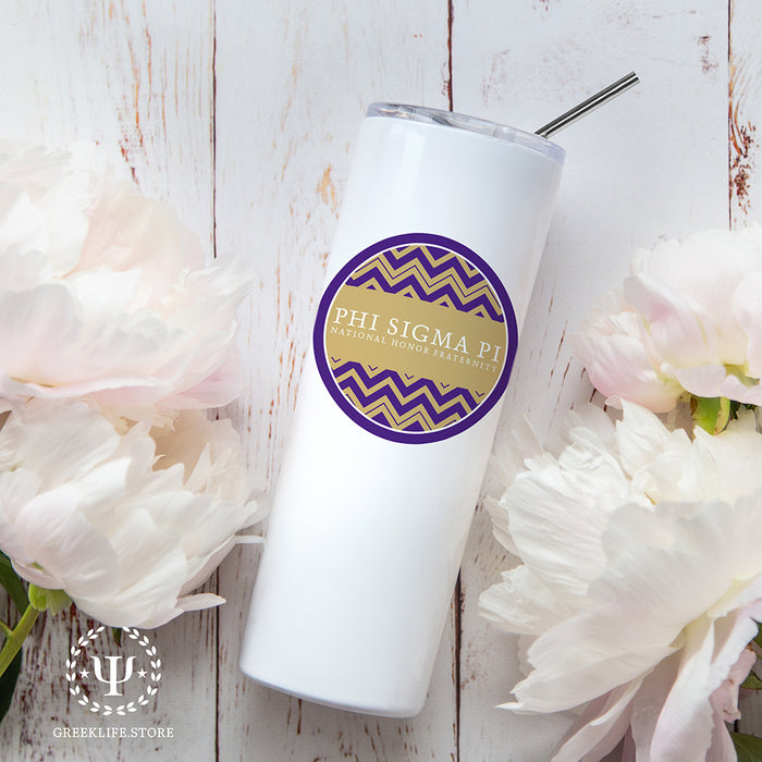 Phi Sigma Pi Stainless Steel Skinny Tumbler 20 OZ