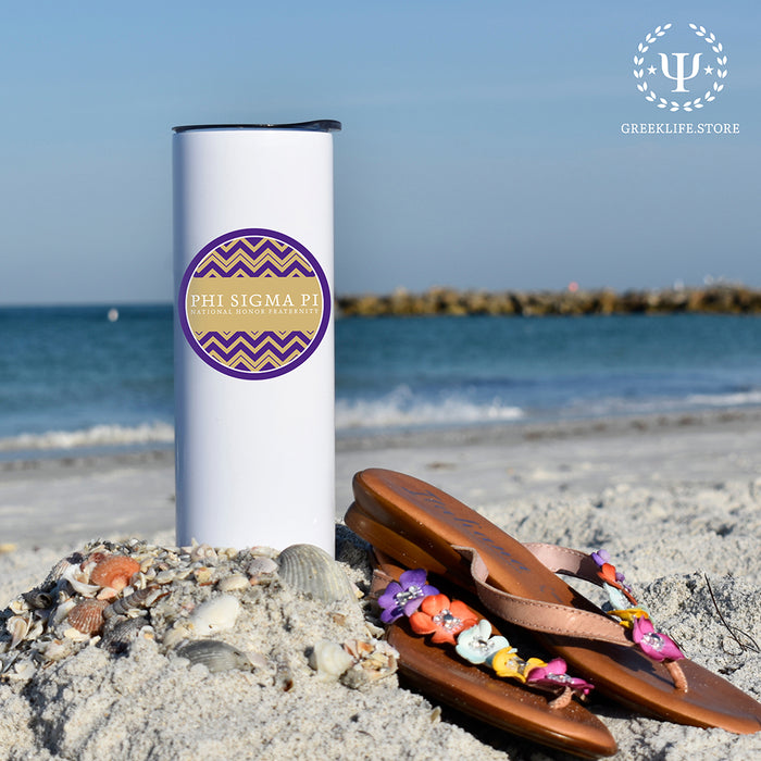 Phi Sigma Pi Stainless Steel Skinny Tumbler 20 OZ