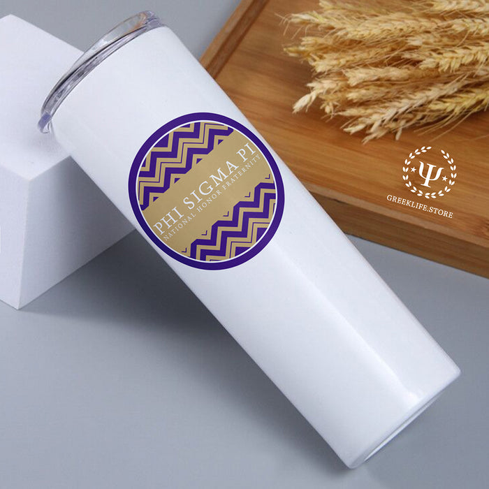 Phi Sigma Pi Stainless Steel Skinny Tumbler 20 OZ