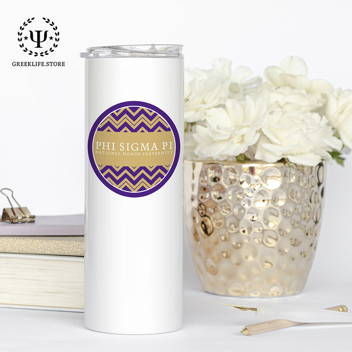 Phi Sigma Pi Stainless Steel Skinny Tumbler 20 OZ