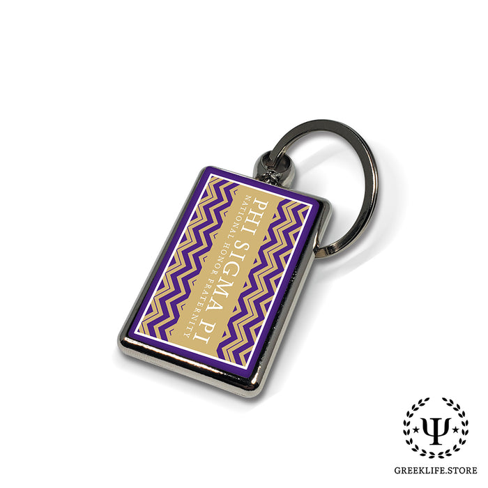 Phi Sigma Pi Keychain Rectangular