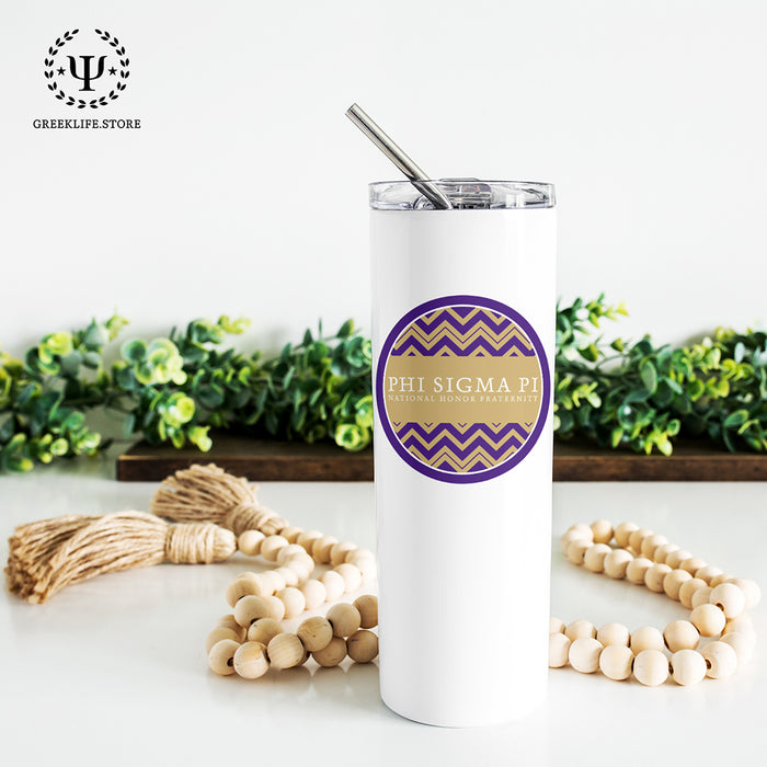 Phi Sigma Pi Stainless Steel Skinny Tumbler 20 OZ