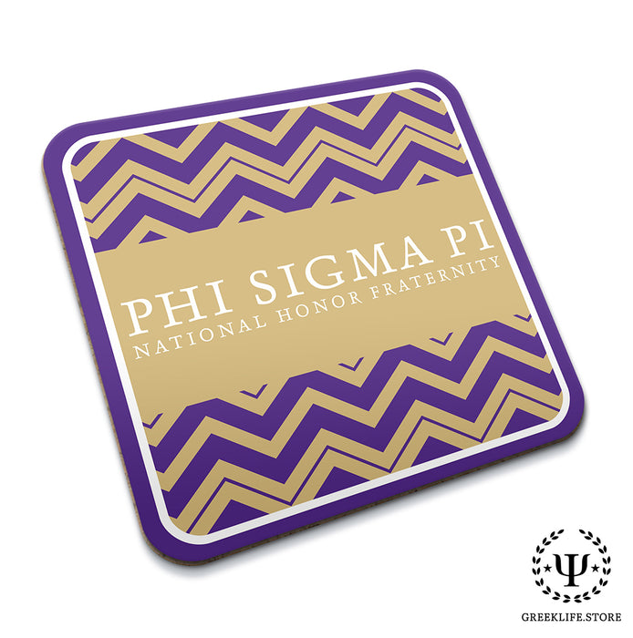 Phi Sigma Pi Beverage Coasters Square (Set of 4)