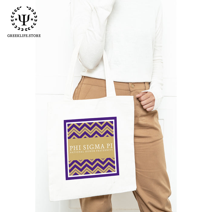 Phi Sigma Pi Canvas Tote Bag