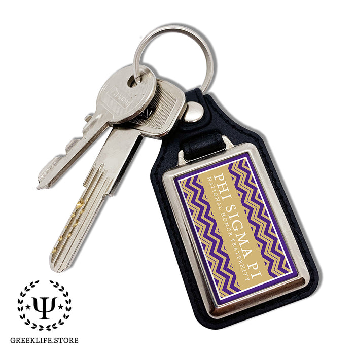 Phi Sigma Pi Keychain Rectangular