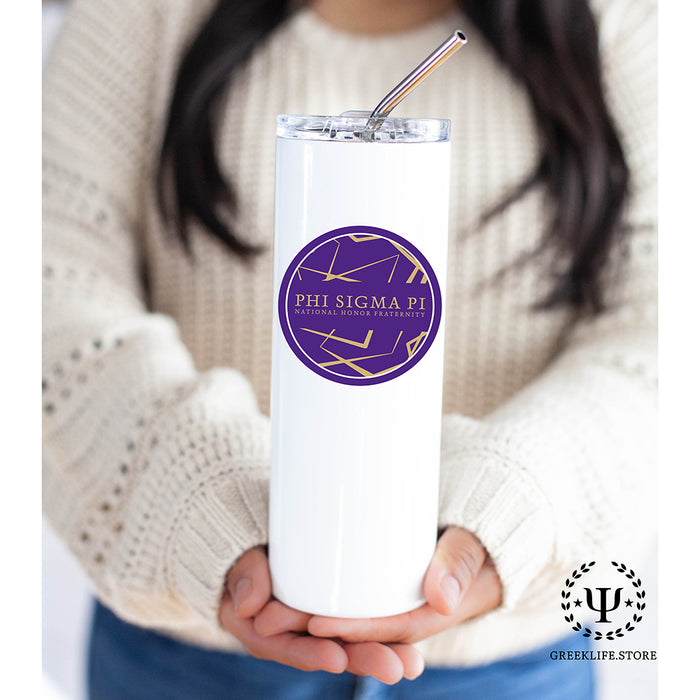 Phi Sigma Pi Stainless Steel Skinny Tumbler 20 OZ