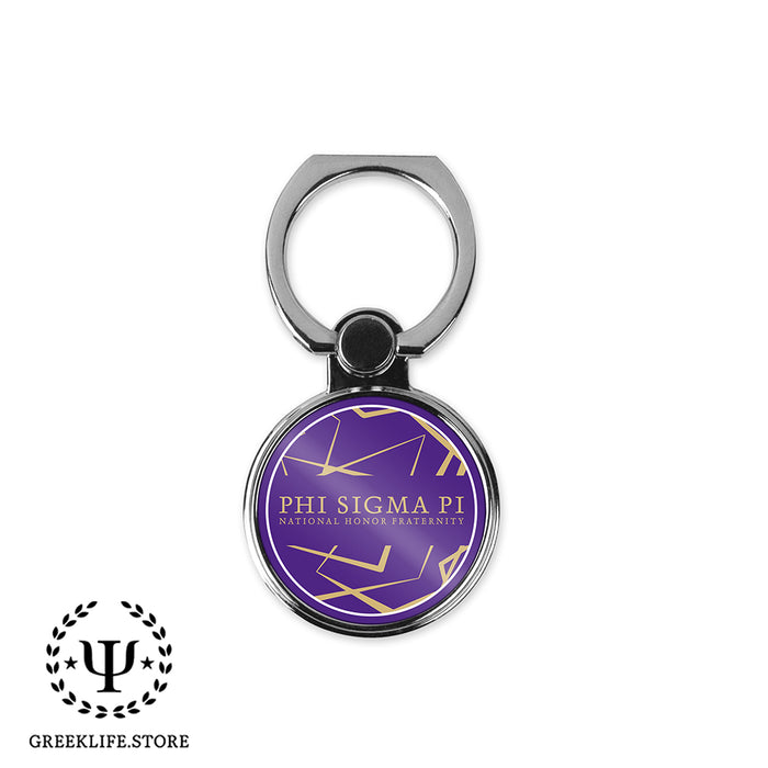 Phi Sigma Pi Ring Stand Phone Holder (round)