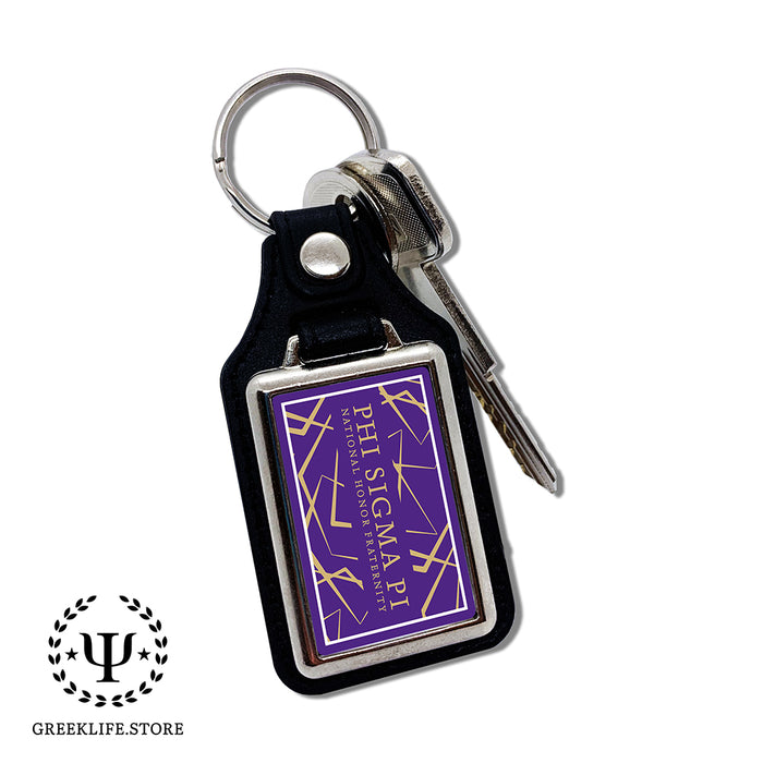 Phi Sigma Pi Keychain Rectangular