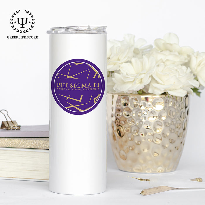 Phi Sigma Pi Stainless Steel Skinny Tumbler 20 OZ