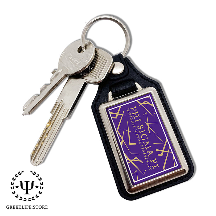 Phi Sigma Pi Keychain Rectangular