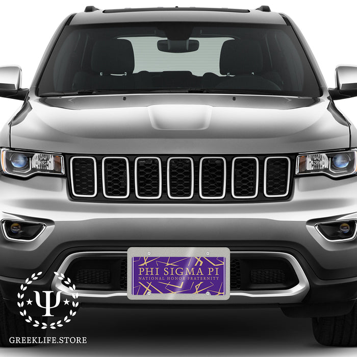 Phi Sigma Pi Decorative License Plate