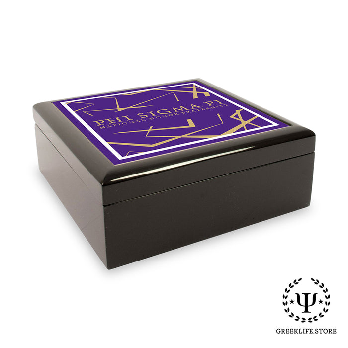 Phi Sigma Pi Keepsake Box Wooden