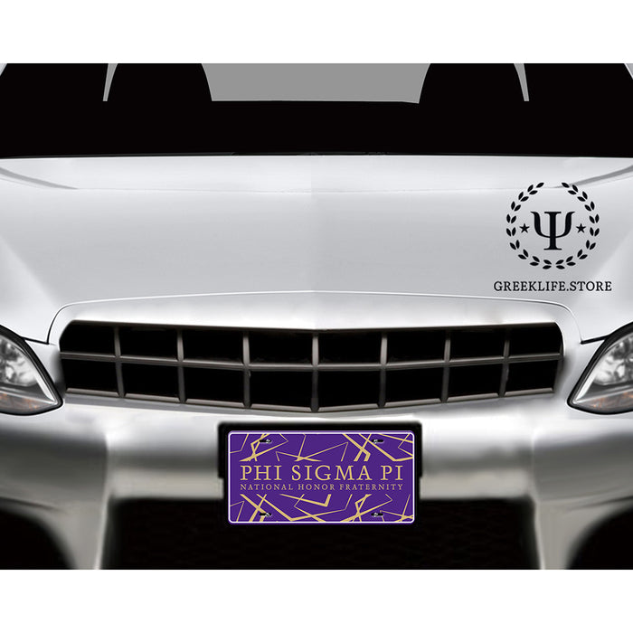 Phi Sigma Pi Decorative License Plate