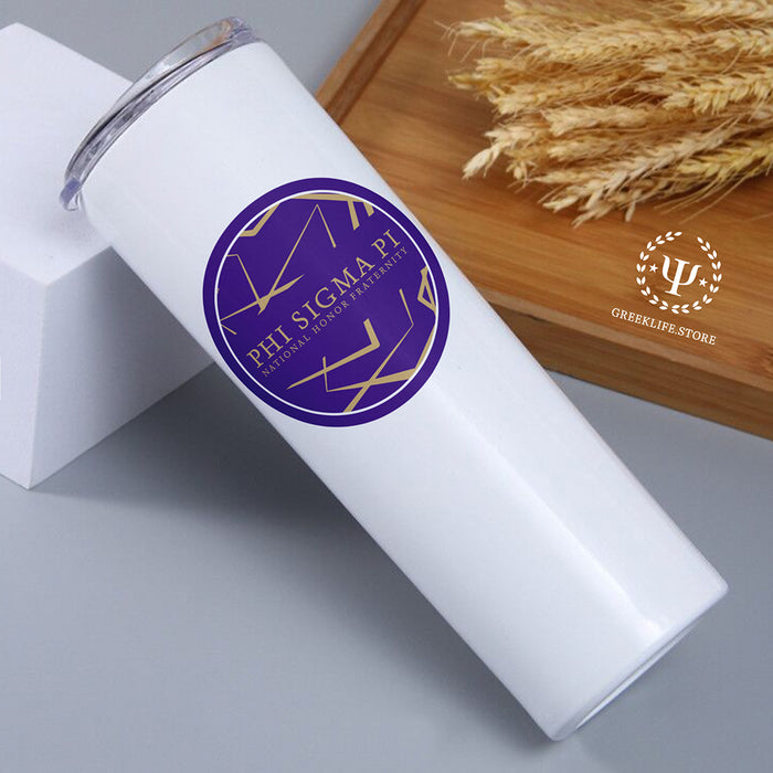 Phi Sigma Pi Stainless Steel Skinny Tumbler 20 OZ