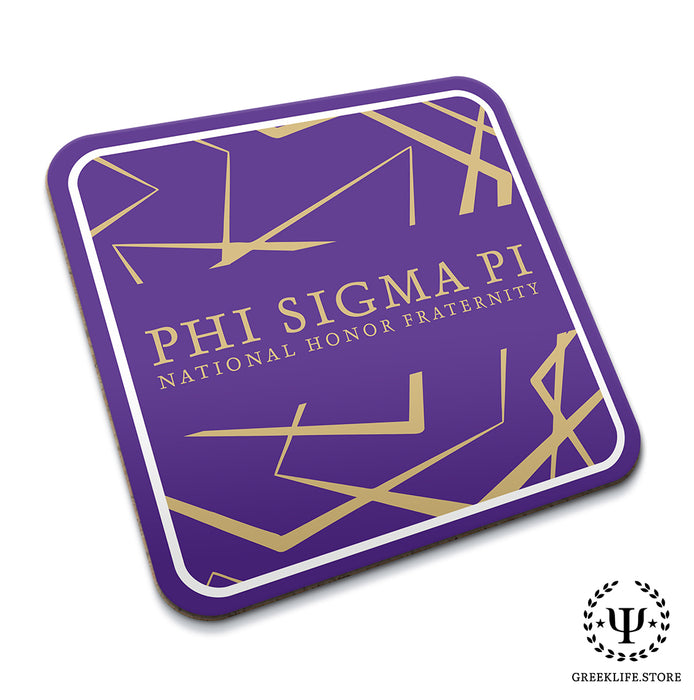 Phi Sigma Pi Beverage Coasters Square (Set of 4)