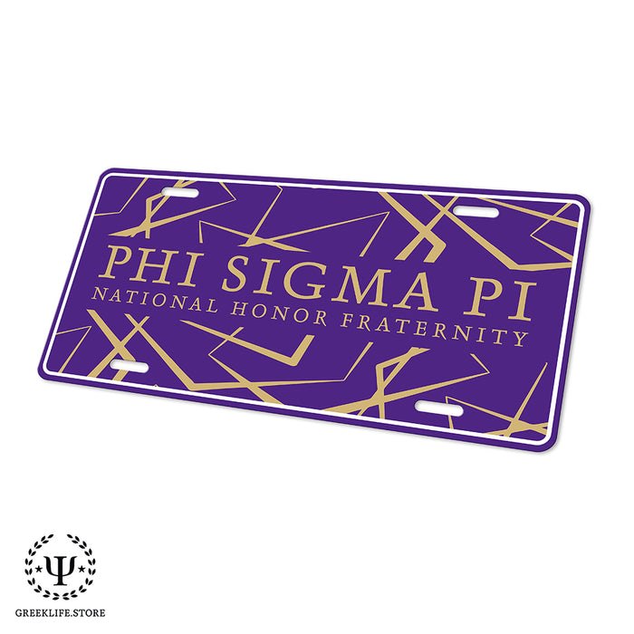 Phi Sigma Pi Decorative License Plate