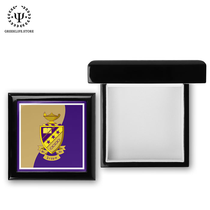 Phi Sigma Pi Keepsake Box Wooden