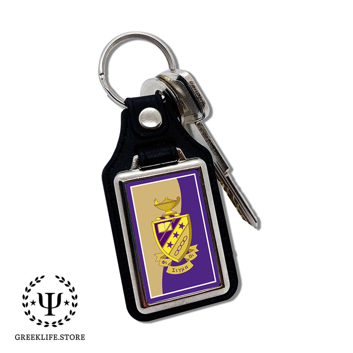 Phi Sigma Pi Keychain Rectangular