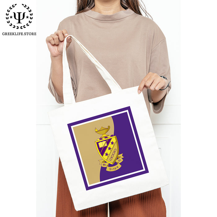 Phi Sigma Pi Canvas Tote Bag