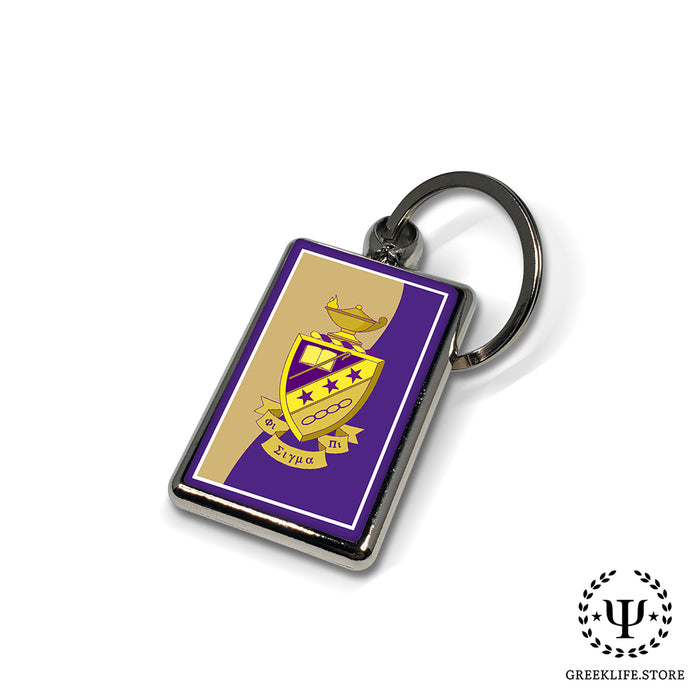 Phi Sigma Pi Keychain Rectangular