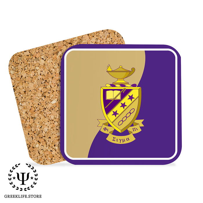 Phi Sigma Pi Beverage Coasters Square (Set of 4)