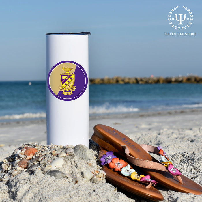 Phi Sigma Pi Stainless Steel Skinny Tumbler 20 OZ