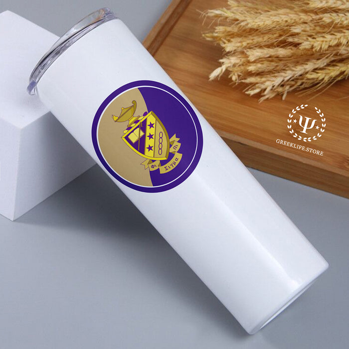 Phi Sigma Pi Stainless Steel Skinny Tumbler 20 OZ