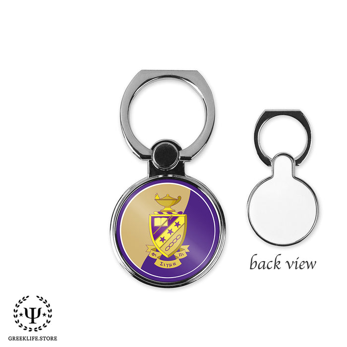 Phi Sigma Pi Ring Stand Phone Holder (round)