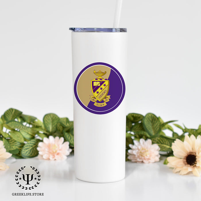 Phi Sigma Pi Stainless Steel Skinny Tumbler 20 OZ