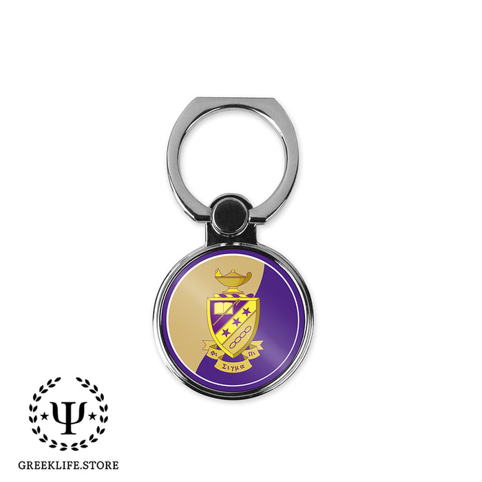 Phi Sigma Pi Ring Stand Phone Holder (round)