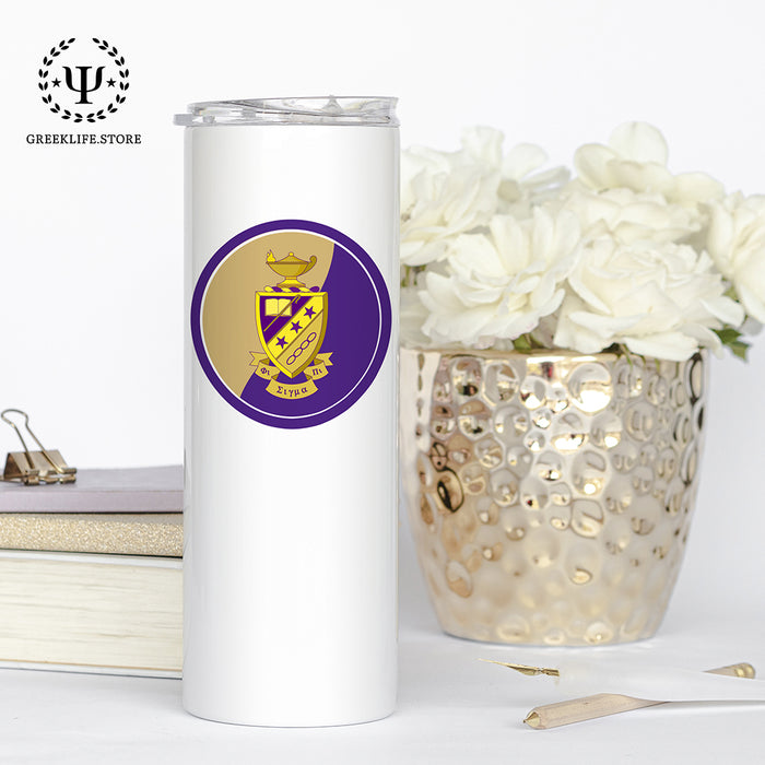 Phi Sigma Pi Stainless Steel Skinny Tumbler 20 OZ