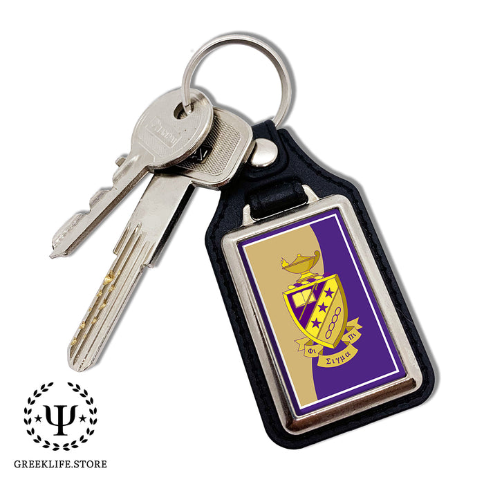 Phi Sigma Pi Keychain Rectangular