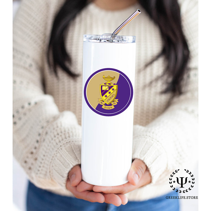 Phi Sigma Pi Stainless Steel Skinny Tumbler 20 OZ