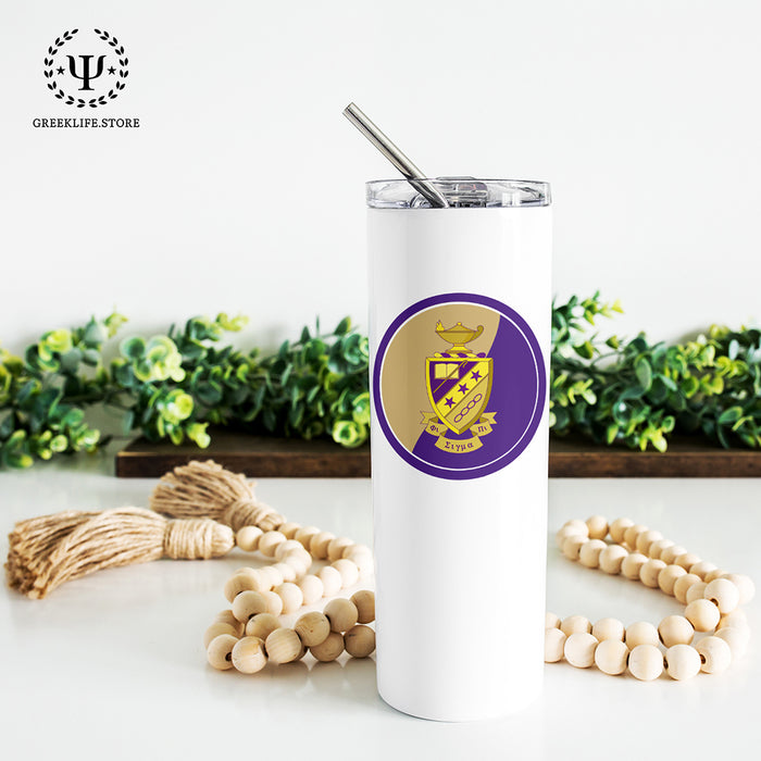 Phi Sigma Pi Stainless Steel Skinny Tumbler 20 OZ