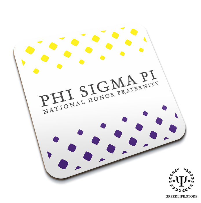 Phi Sigma Pi Beverage Coasters Square (Set of 4)