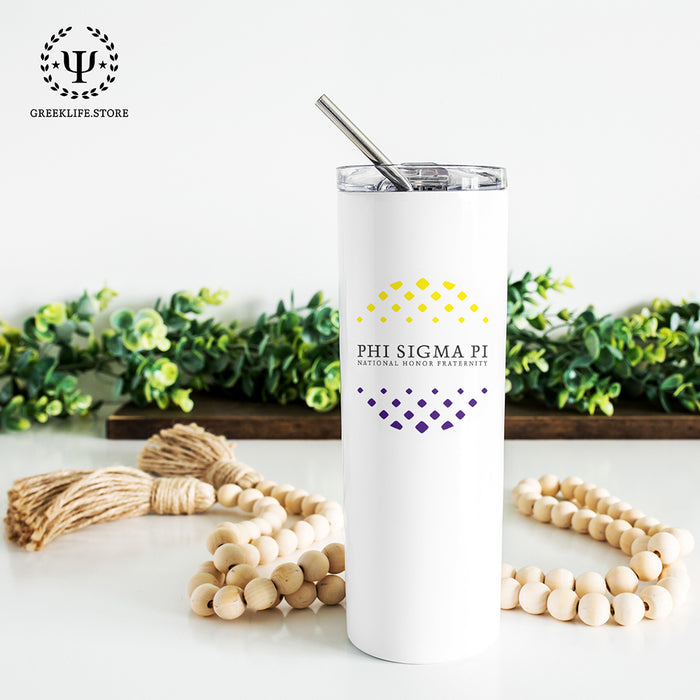 Phi Sigma Pi Stainless Steel Skinny Tumbler 20 OZ