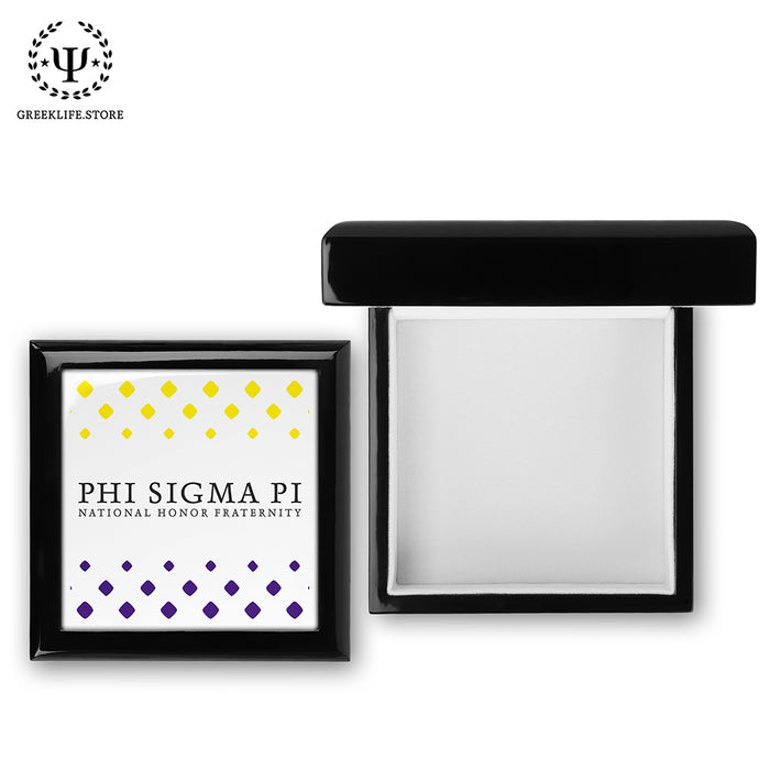 Phi Sigma Pi Keepsake Box Wooden