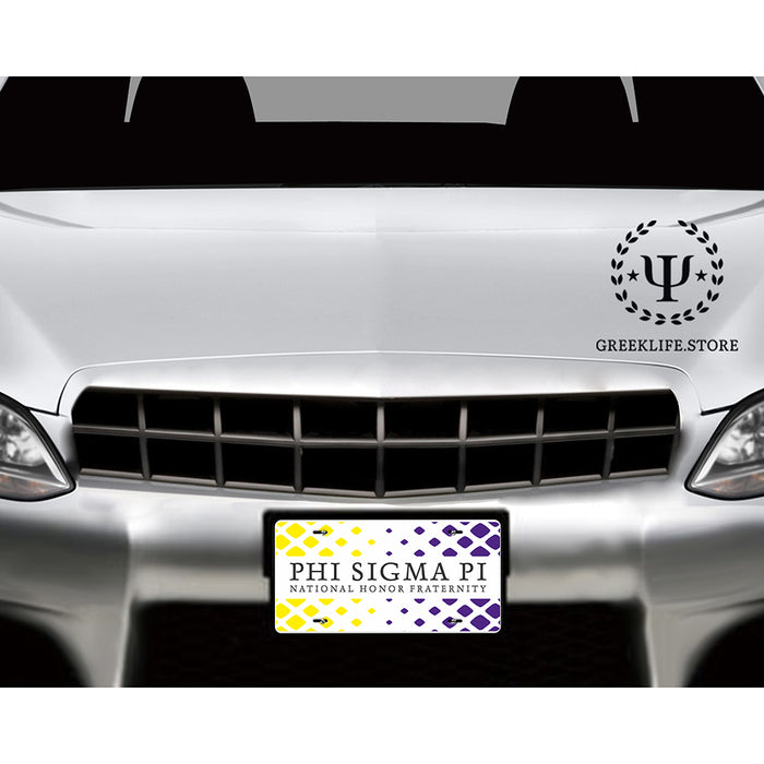 Phi Sigma Pi Decorative License Plate