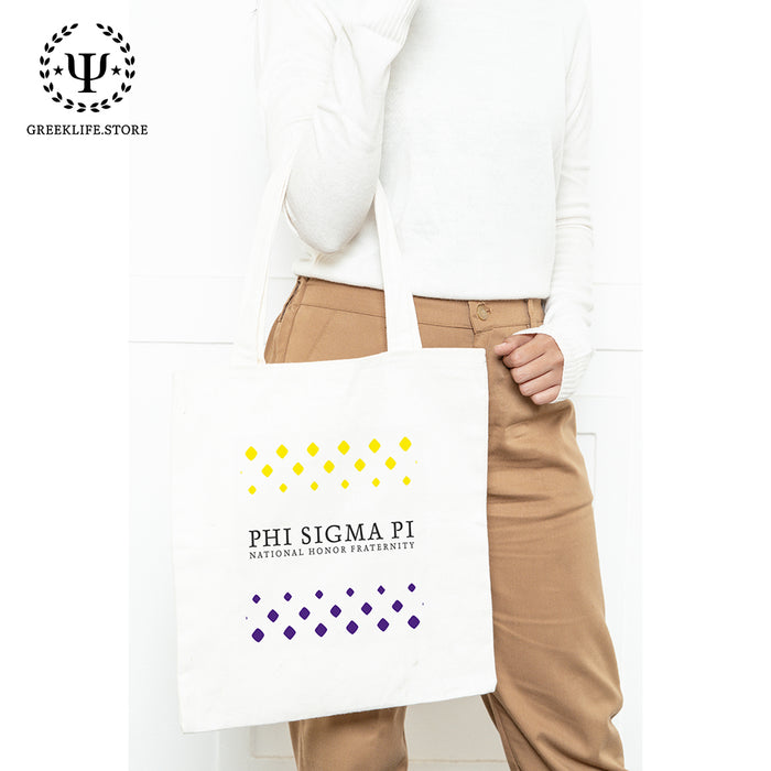 Phi Sigma Pi Canvas Tote Bag