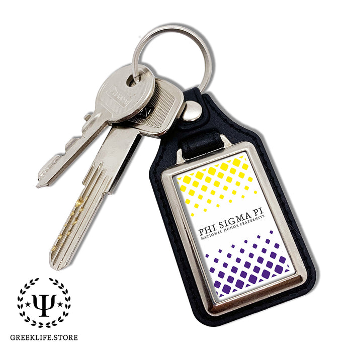 Phi Sigma Pi Keychain Rectangular